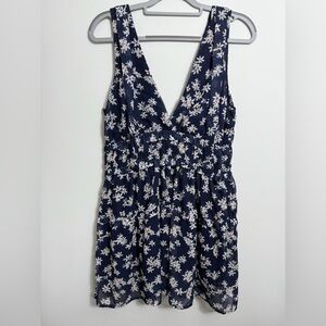 Lulu's Navy Blue Mini Dress